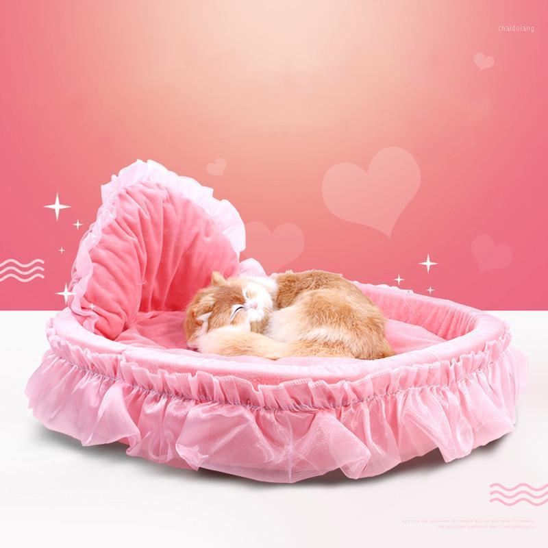 

Lace princes dog baket bed cat puppy pet leep net kennel luxury ofa product1