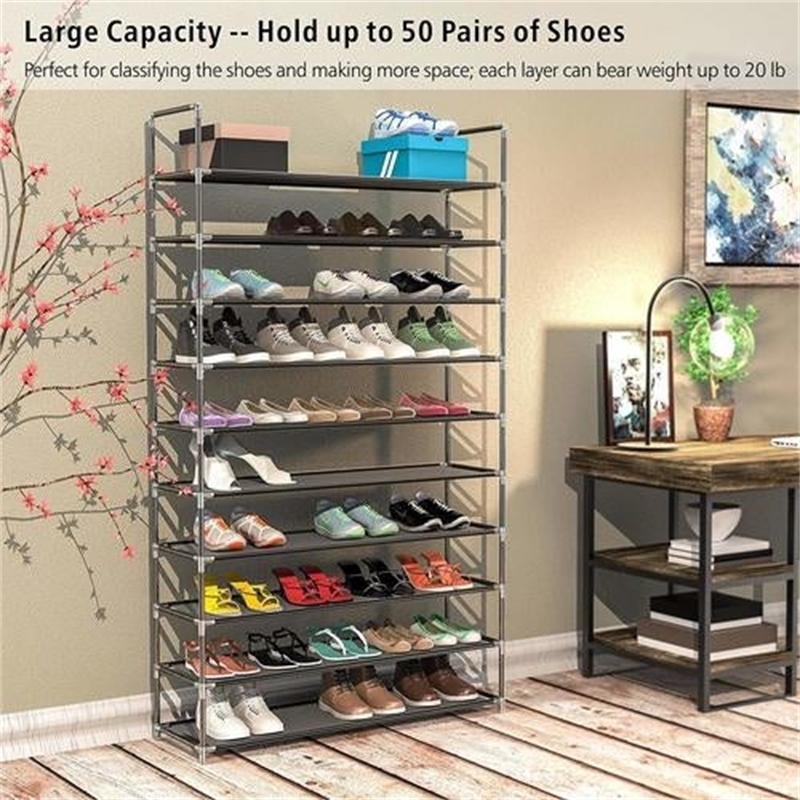 

510 Tier Shoes Rack Stand Storage Organizer Fabric Shelf Holder Stackable Closet US Warehouse Drop Available 2010307661752