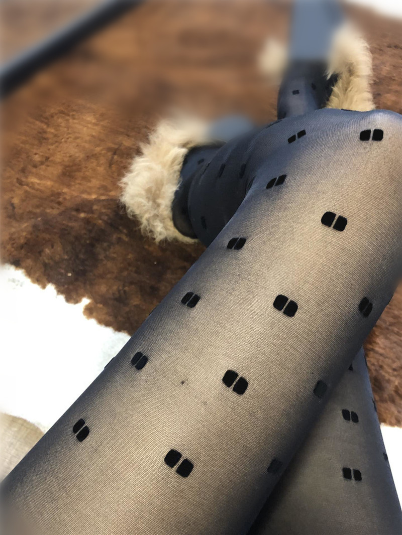 

Black Style Tights Silk Smooth Hipster Sexy Luxury Women's Designer Stockings Outdoor Mature Brand Dress Up Socks, As pic