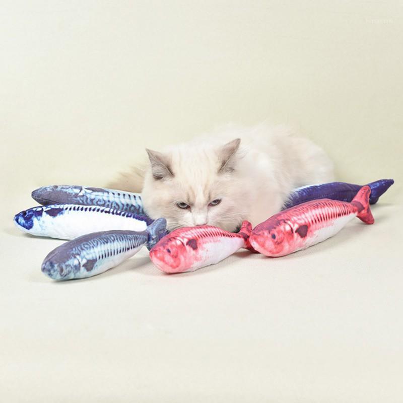 

18cm Pet Catnip Toy Cat Funny Cat Puzzle Simulation Plush Fish Toy 2020.1