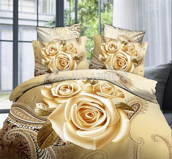 

free shipping 3D Bedding Set 4PCS,Comforter Set/Duvet Cover/bedspread/Pillowcases/bed cover/bed sheets quilt cover sets, As pic