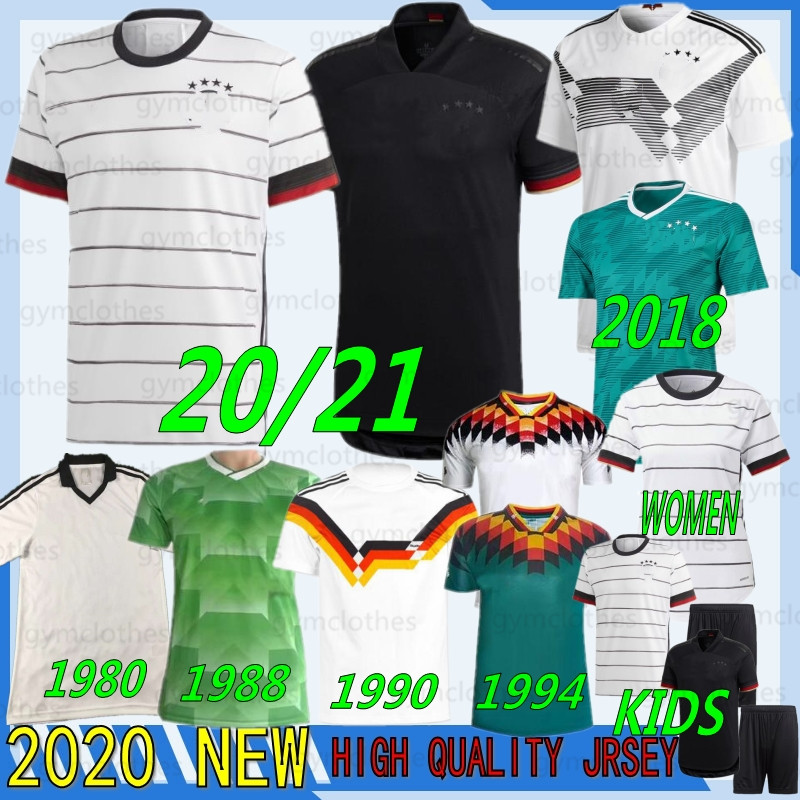 

Thai 20/21 Euro Retro Soccer Jerseys HUMMELS KROOS DRAXLER REUS MULLER GOTZE European Cup man+woman+kids Football Jerseys, Deguo