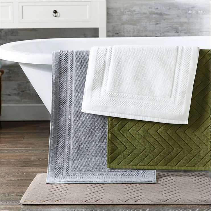 

100% Cotton Bathroom Foot Towel Bath Towel Can Be As Mat1