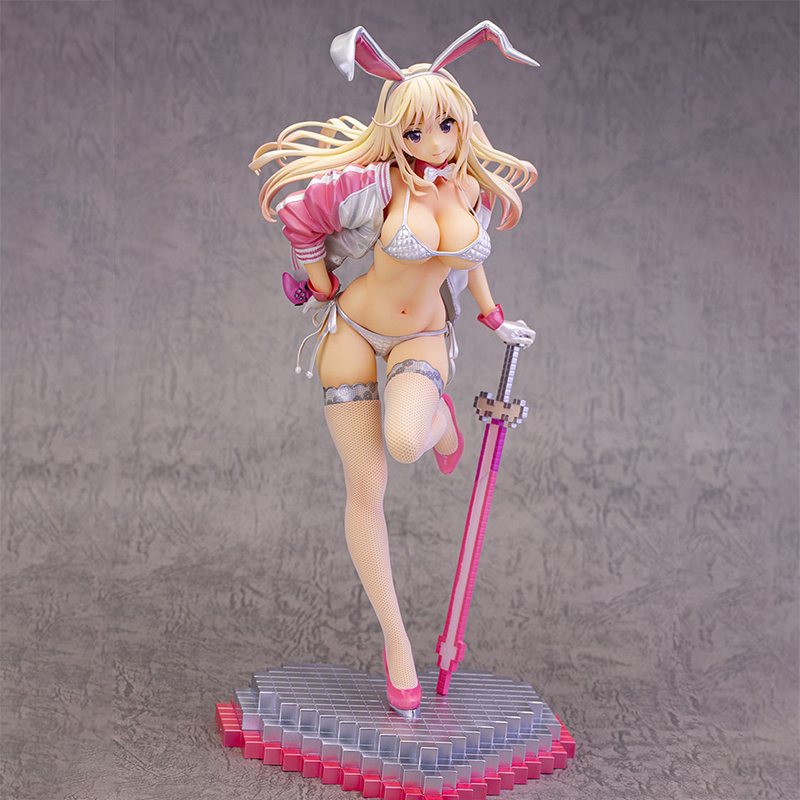

SkyTube Sexy Girls Zimakupiza Yuu Usada Bunny illustration by Saitom PVC Action Figures Anime Bunny Gril figure Toys T200910