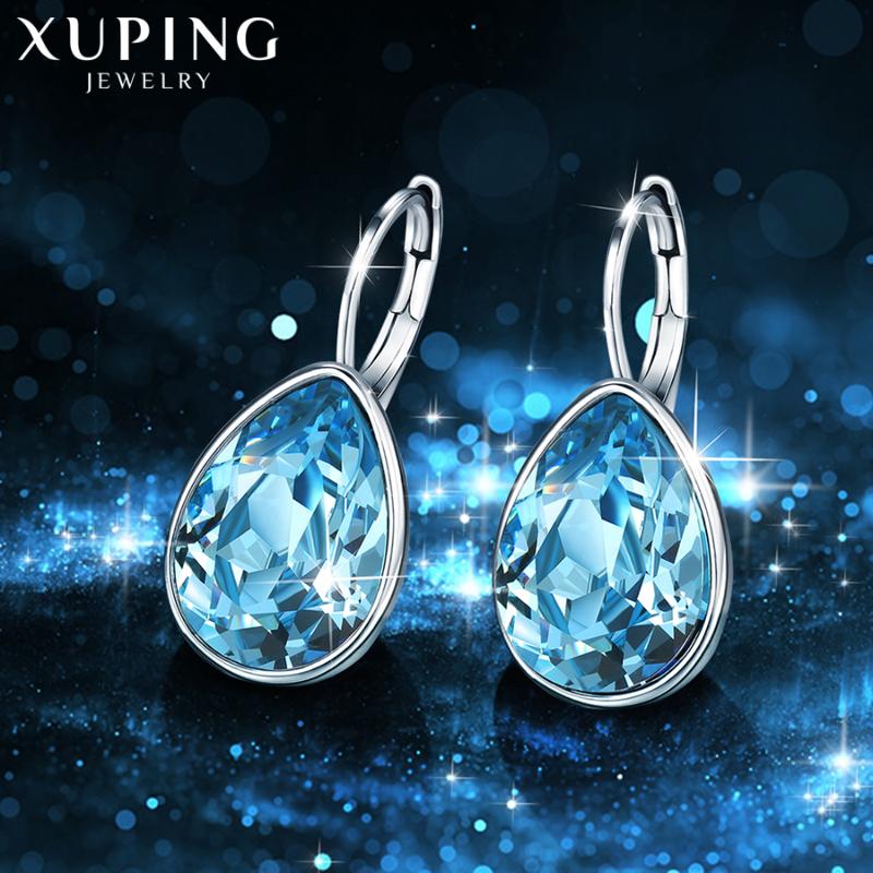 

Xuping Charm Colorful Earrings Valentine's Day Valentine's Day Gifts Crystals from for Women Gifts XE2108
