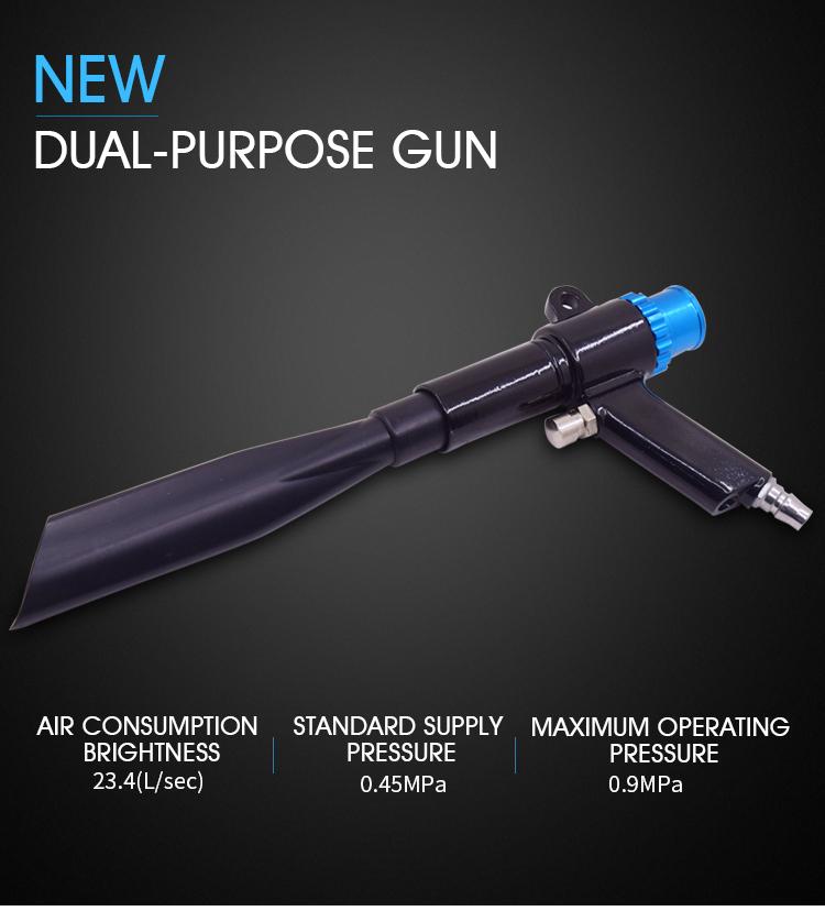 

New Style Pneumatic Tools Air Wonder Gun Kit Set Vacuum Gun Air Blow Vacuum Tire Dust Sunction Garage Tool Dual-Purpose