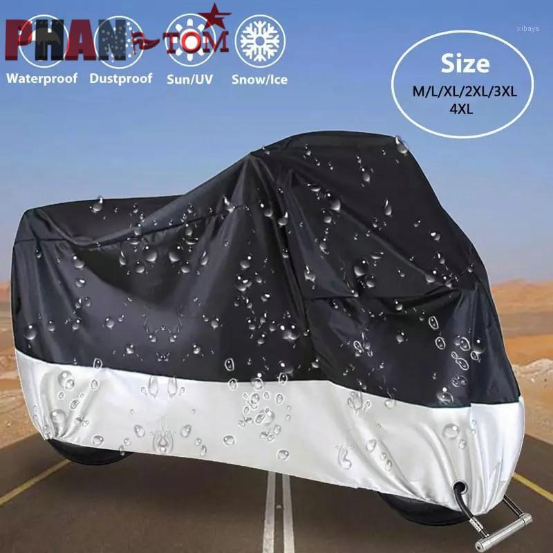 

New Waterproof Motorcycle Cover with Anti-Theft Lock Holes, All Weather Outdoor Protection 210D Durable Tear Proof Cover1