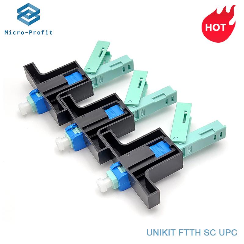 

Wholesales SC APC SC UPC 53mm Fast Connector Single-Mode Connector FTTH Tool Cold Tool Fiber Optic Fast Connnector