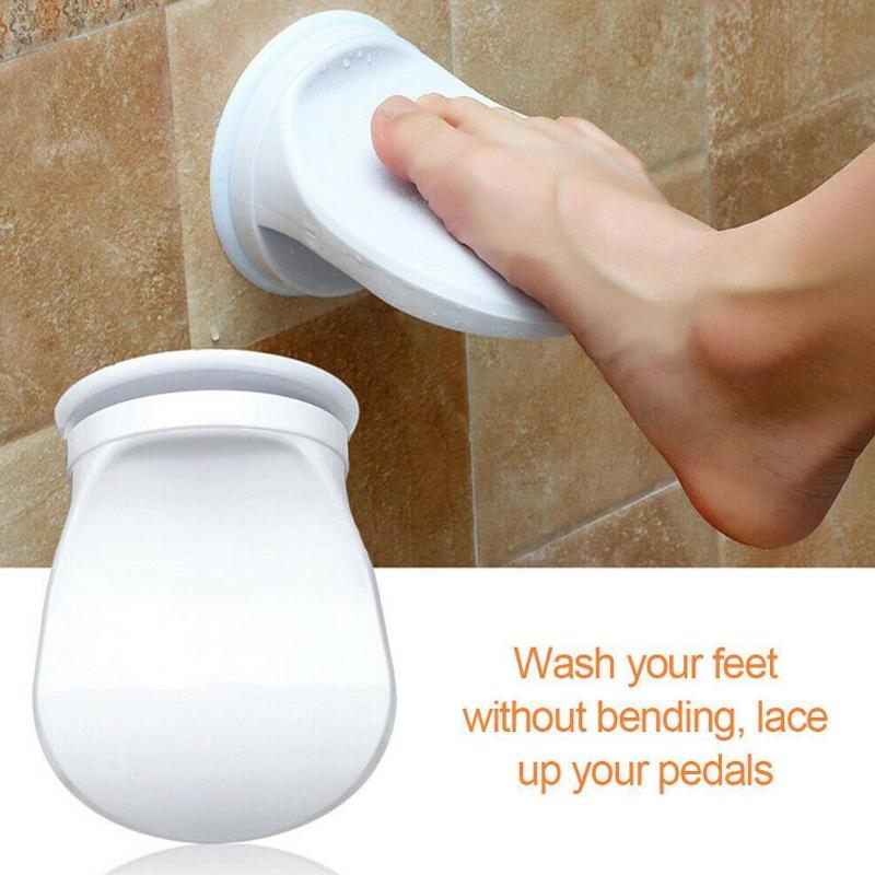 

Pedal Step Suction Cup Non Slip Foot Pedal Wash Feet Rest Shaving Leg Holder Foot Bathroom Shower Aid Grip Step J3D4