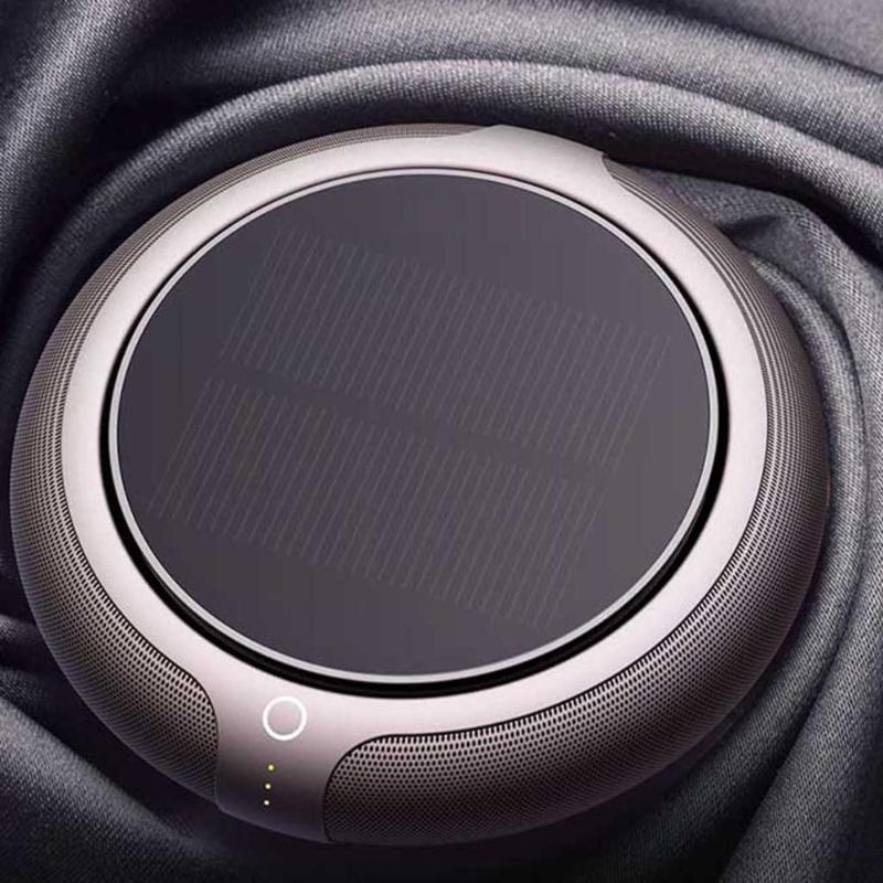 

Car Air Purifier Vehicle Home Oxygen Bar No Noise Solar Power Filter Cleaner Purify High Speed Ionizer Anion Air Purifier