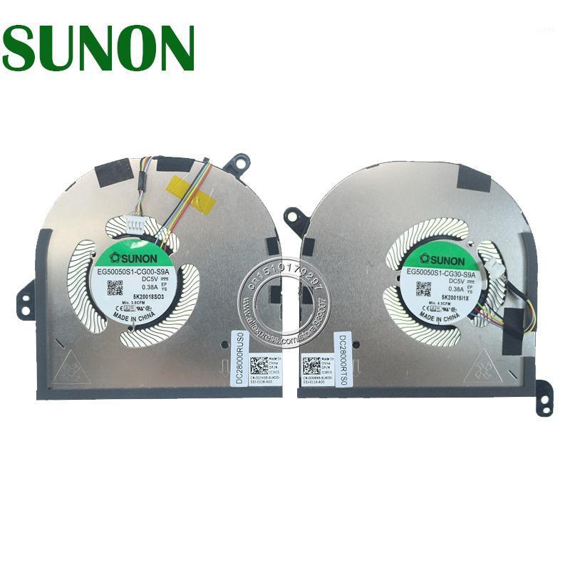 

New Original Laptop CPU/GPU Cooler Cooling Fan For XPS 15 9500 0DJH35 009RK6 EG50050S1-CG30-S9A EG50050S1-CG00-S9A1