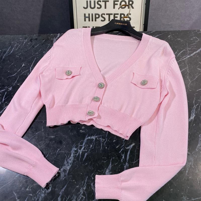 

2020 Red Even New Will See Water Drill Buckle Design Double Pocket v Open Neck Navel Short Female Shirt 4ayo, See chart