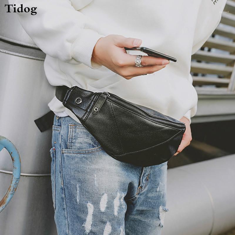 

Tidog men's leisure with men's waist bag1, Black