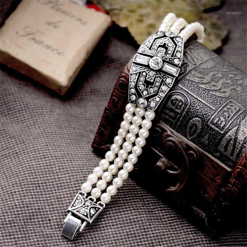 

Charm Bracelets Olevo (olevo) Brand 2021 European And American Fashion Jewelry Wholesale Alloy Wild Pearl Ladies Bracelet1