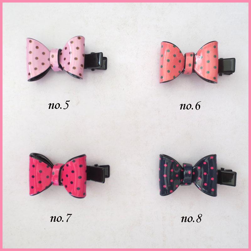 

20 BLESSING Good Girl 2" Acrylic Bowknot Hair Bow Clip Accessories Women1, As pic