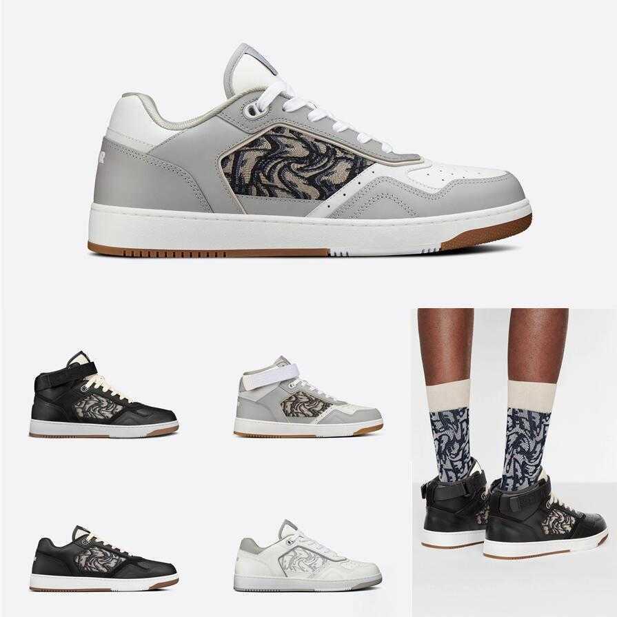 

2021 Designer Casual Shoes Mens Sneakers B23 kaws men brands fashion Oblique Womens High Low Top B27 Galaxy Jacquard Technical Canvas igf, Black