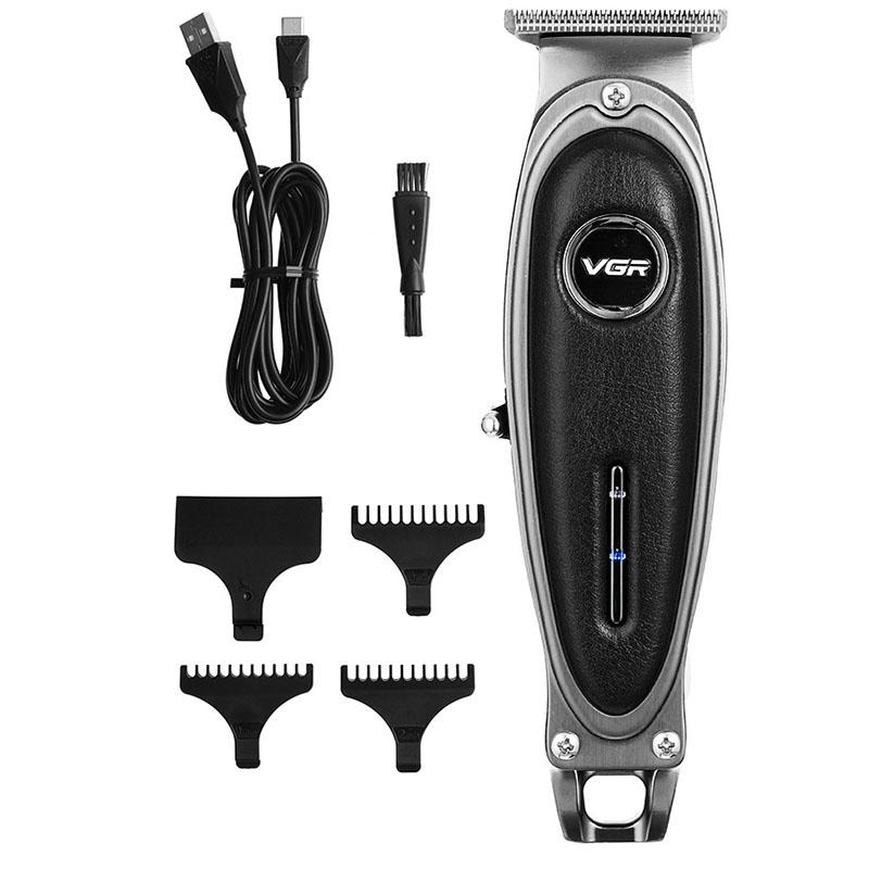 

VGR Electric Hair Clipper Professional Trimmer for Men Barber Razor Beard Stainless Steel Blade Hair Cutting Machine