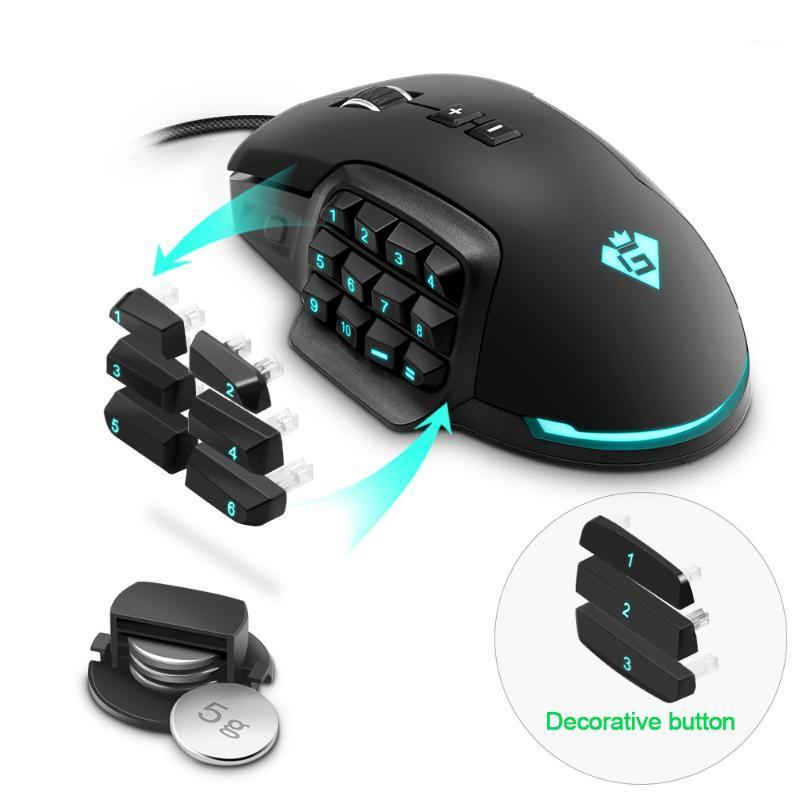 

Usb rgb Gaming Mouse 24000 DPI 16-Button Laser Programming Game Computer Mouse Backlight Wholesale1