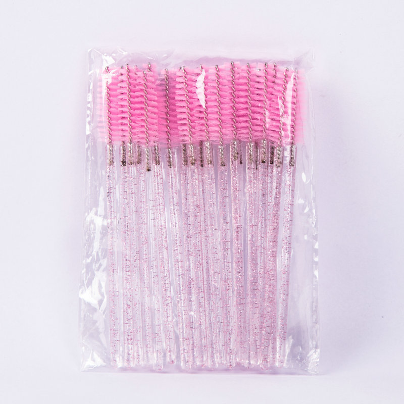 

1000Pcs/set Disposable Crystal Eyelash Brush Mascara Wands Applicator Grafting Eyelash Curling Comb Beauty Makeup Tool Eye Lash Brush