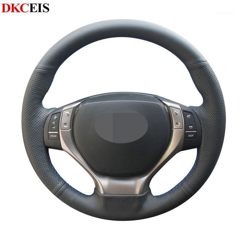

DIY Hand-stitched Black Soft PU Artificial Leather Car Steering Wheel Cover for ES250 ES300h GS300h GS250 RX350 RX2701