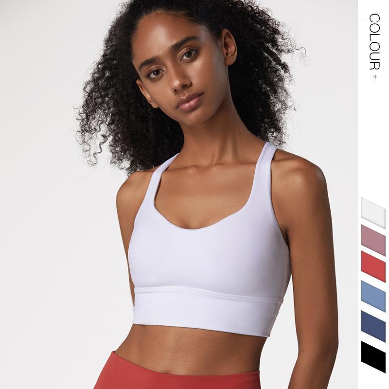 

Sports Bras for Women Seamless Crop Top Gym Push Up Tops Vest Underwear Female Yoga Running Fitness Athletic Clothes Sportswear1, Black