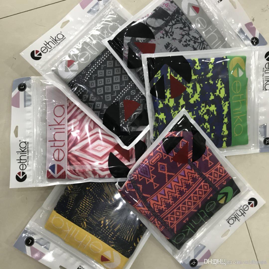 

Designer underwear Ethika 22 style colorful swimming trunks box shorts for men hot selling underwear men boxer briefs comfortable boxer shor