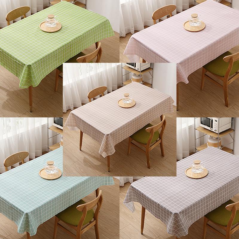 

1pcs PVC Tablecloth Oilcloth On Table Cloths Rectangular Christmas Wedding Decoration Tablecloth Waterproof Table Covers Printed1, Style 10