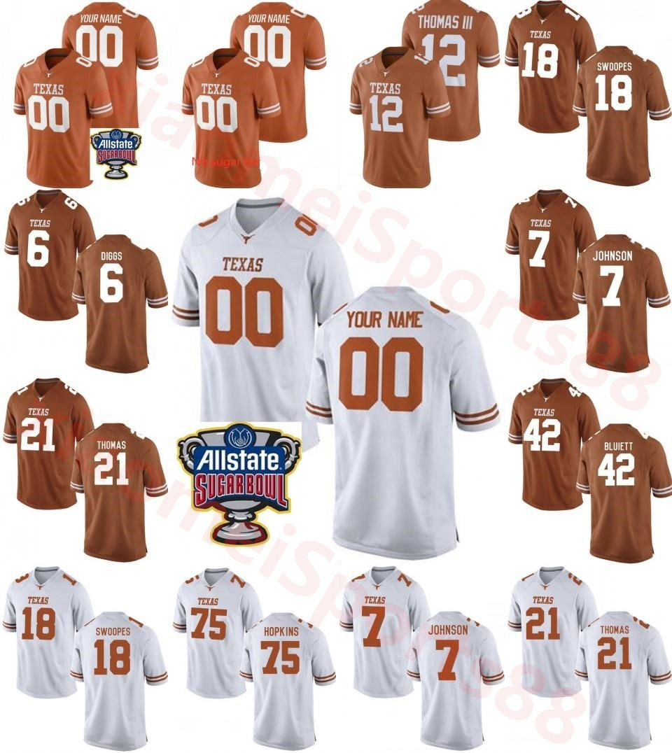 texas longhorns mens jersey