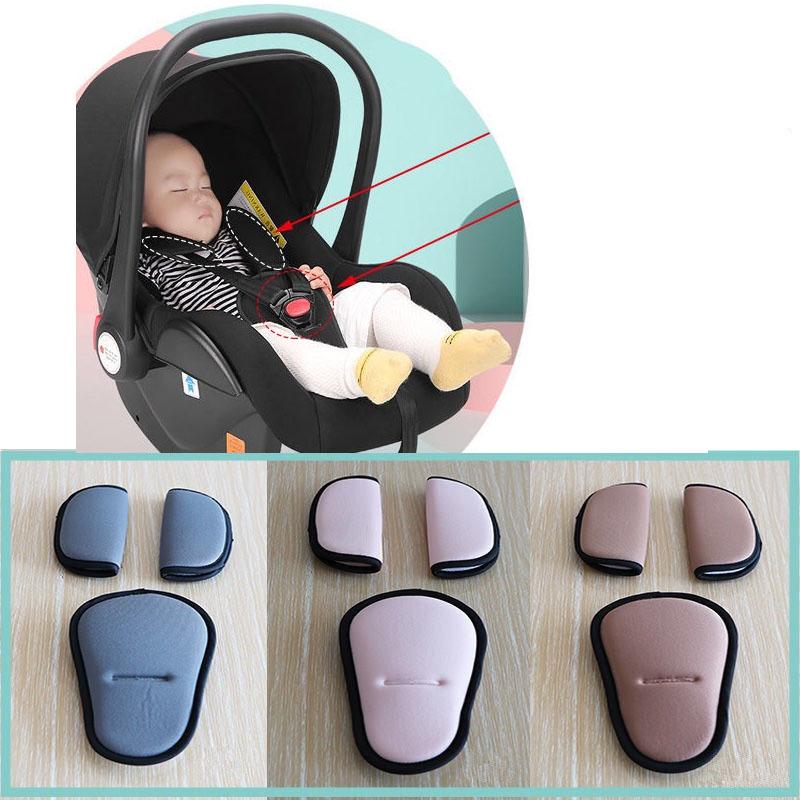 

Stroller Shoulder Strap Covers Soft Shoulder Pads Crotch Pad Compatible with Infant Car Seat High Chair Harness 3pcs/set