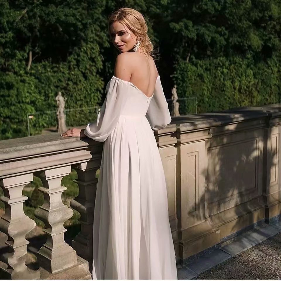 

2021 New Beach Wedding Party Dressed As a Bride QNN2, Same as pictures