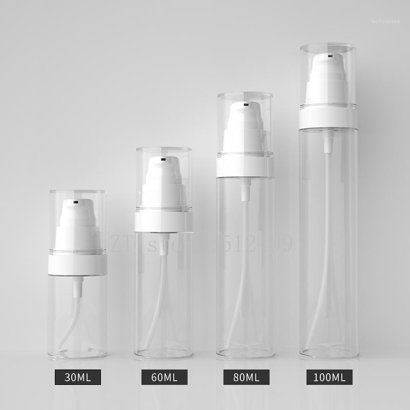 

30ml60ml80ml100ml 20pcs/lot Cosmetic Emtpy Clear Lotion Pump Bottle, DIY Press Storage Containers, Portable High Quality Package1