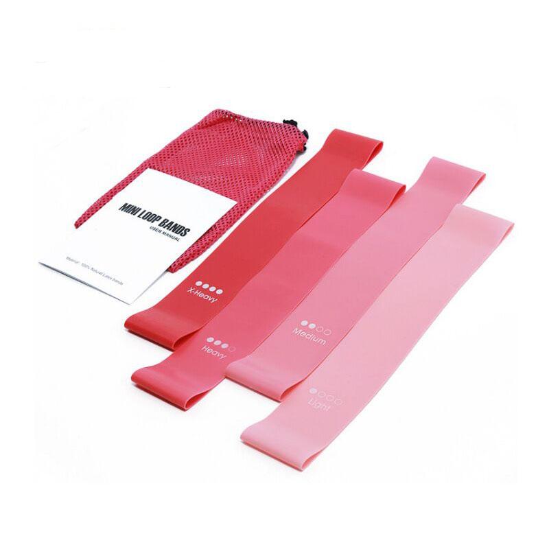 

12 Inches Length TPE Resistance Ring, Mini Loop Band With Gradient Color