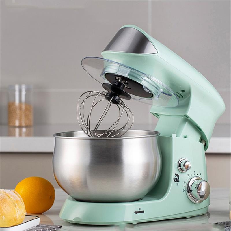 

600W 220V 3.5L Stainless Steel Bowl 6-speed Kitchen Stand Mixer Cream Egg Whisk Blender Cake Dough Bread Maker Machine