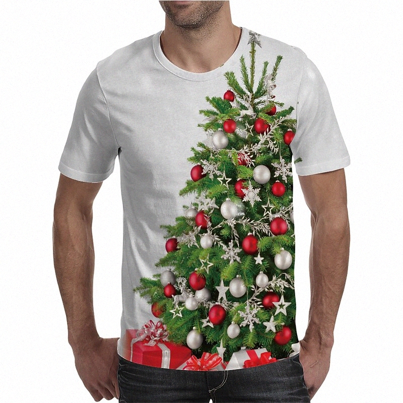 T-shirt Hommes 3D Imprimer Graphic Holiday Plus Taille Cou Rond Daily Holiday Imprimer Housses à manches courtes Élégante O8ZM EXAGERATE O8ZM #