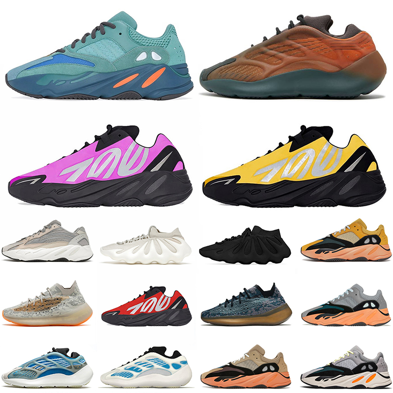 

700 men women running shoes Wash Orange Kyanite Copper Fade V3 MNVN Geode Blue Utility Black Phosphor Faded Azure Enflame Amber Stone Salt T