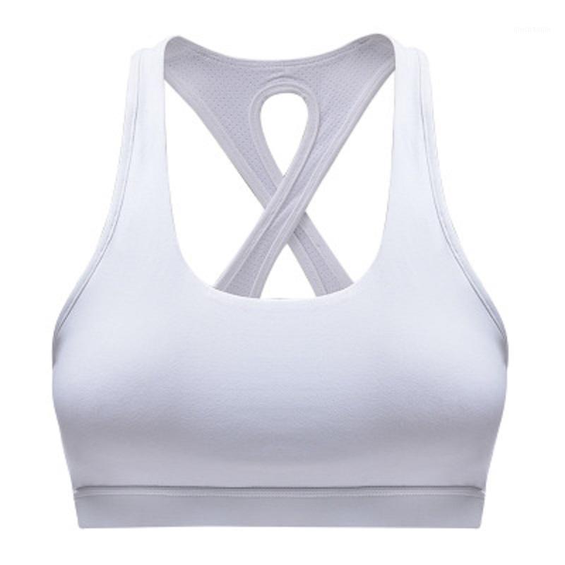 

2020 New Arrival Sports Bra Top Push Up Fitness Running Bra Underwear Cotton Sport Tops Women Gym Wear Solid Women Sportswear1, Black