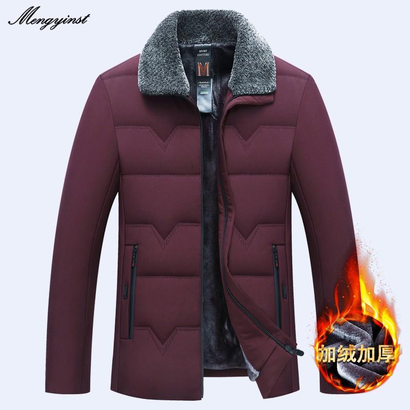 

2021 Men Winter Jacket Parkas High Quality Cotton Padded Wadded Thick Warm Outerwear Casual Coats Men jaquetas masculina inverno, Gray