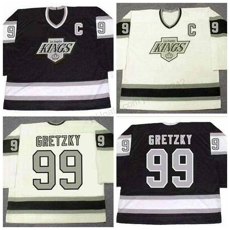 

Cheap Custom Retro #99 WAYNE GRETZKY Los Angeles Kings Hockey Jersey Men's Stitched Any Size 2XS-3XL 4XL 5XL Name Or Number Free Shipping, White