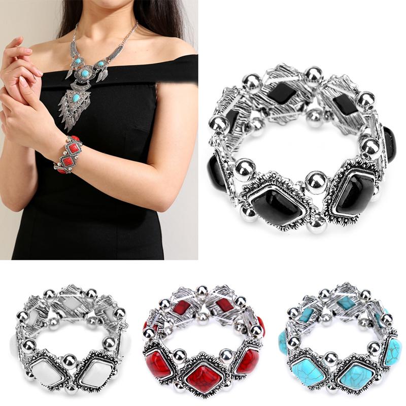 

JAVRICK Fashion Bohemia Bracelet Bangle Charm Jewelry Women's Gift Handmade Bohemia Bracelets Women