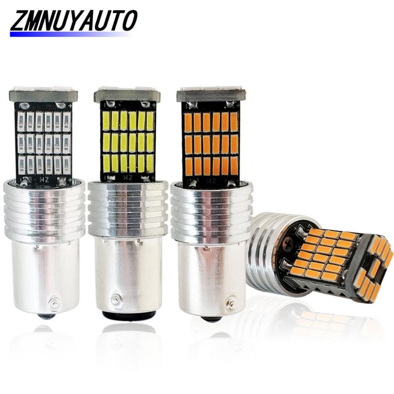 

2PCS 1156 BA15S P21W LED BAU15S PY21W Bulb 1157 BAY15D P21/5W Car Bulbs R5W Auto Brake Light Reverse Lamp White Red Yellow, As pic