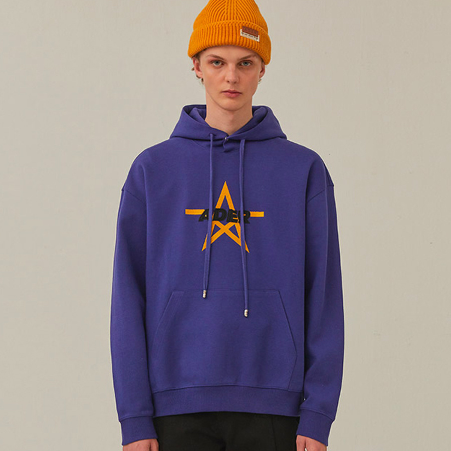 

2021 New Embroidery Adererror Hoodie Men Women 1:1 High Quality Ader Error Five-pointed Star Sweatshirts Pullover N3p5