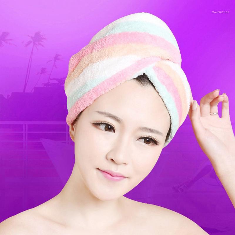 

Microfiber Hair Quickly Dry Hair Hat Wrapped Towel Bathing Cap Towel Bathing Multicolor Multicolor Microfiber Bathroom #X1