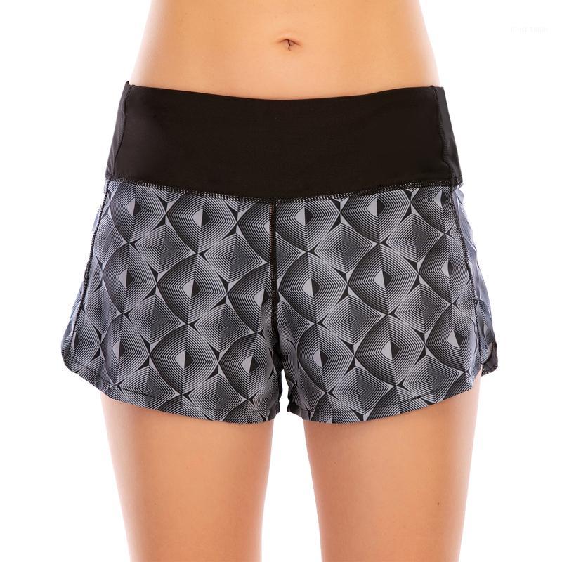 

Summer Quick Dry Yoga Shorts for Women Outdoor Gym Fitness Short Pants & Trousers Ladies Casual Printed Sports Shorts1, 12014a
