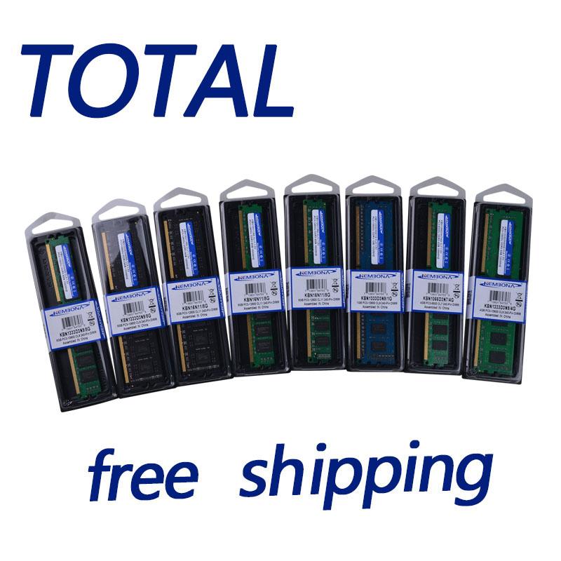 

KEMBONA ram Sealed RAM Memory PC Desktop DDR3 1333Mhz/1066mhz/1600MHz/1866MHz 2GB/4GB/8GB Desktop Heat Sink Memoria 1.5V