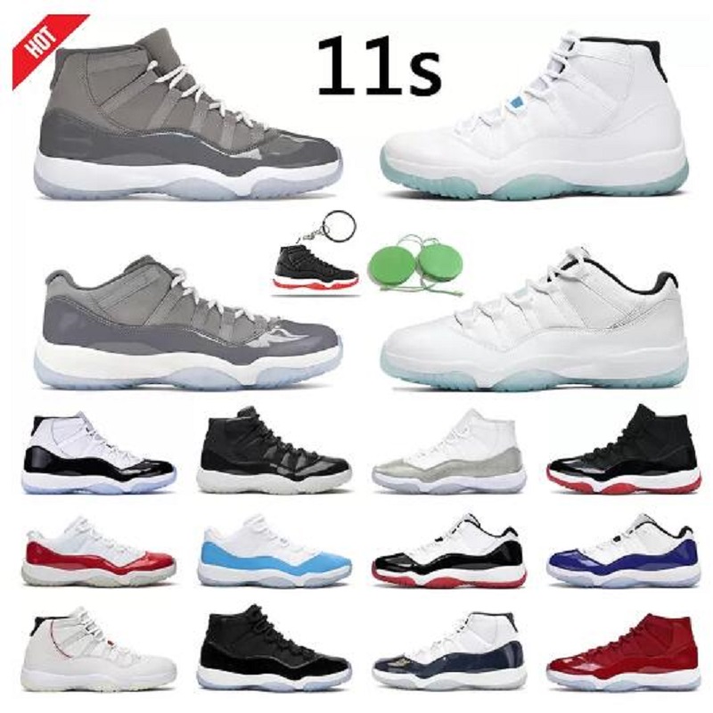 

With Box 11 11s mens basketball shoes 25th Anniversary low legend blue white bred pantone space jam concord 45 men women sneakers Trainers shoe, # 45 concord 23