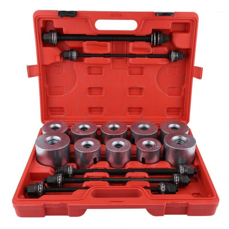 

27pcs Car Universal Bush Bearing Removal Insertion Tools Set Press Pull Sleeve Kit Pulling Spindles and Nuts1