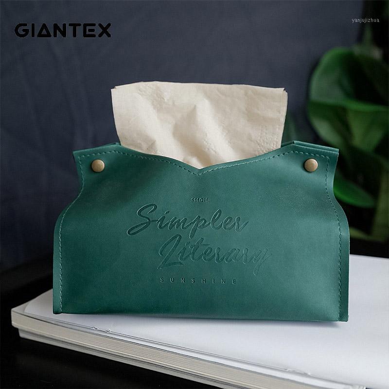 

Napkin holder Tissue Case Box Container PU Home Car Towel Napkin Papers Bag Holder Box Case Pouch Table Decoration1