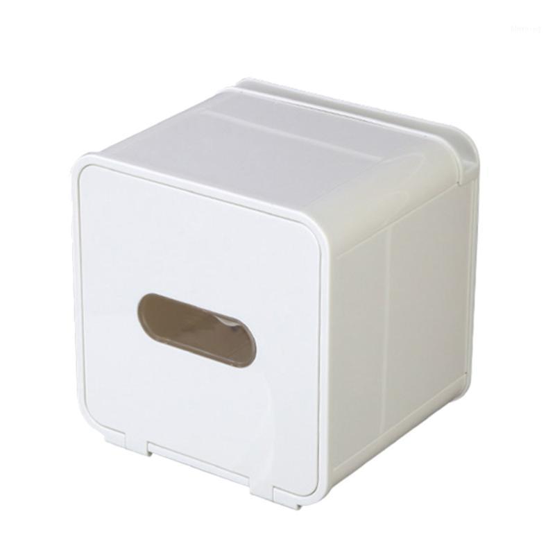 

1pc Tissue Box Free Punch Paper Holder Tissue Organizer Roll Paper Holder for Toilet Home Hotel1