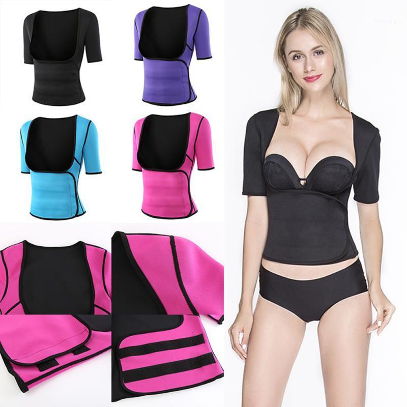 

Women's Bodysuits Corset Yoga clothes women Plastic belts Women's belts Vests Abdominal belt Body shaping short sleeves 20201, Black