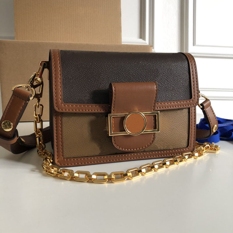 

High Quality Shoulder Bag DAUPHINE Luxurys Designer mini handbags crossbody women mens Wallets Totes Messenger Bags, Actual pictures contact me